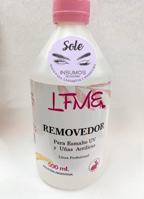 Producto - REMOVEDOR UV LFME 500ml
