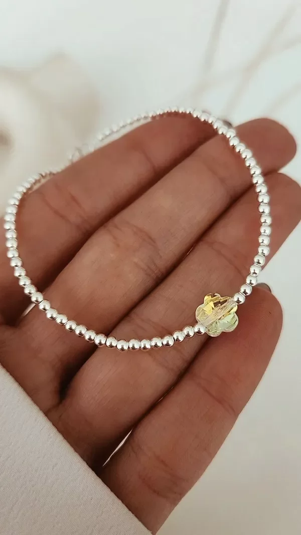 Producto - Pulsera abundancia dije flor sw boreal P925