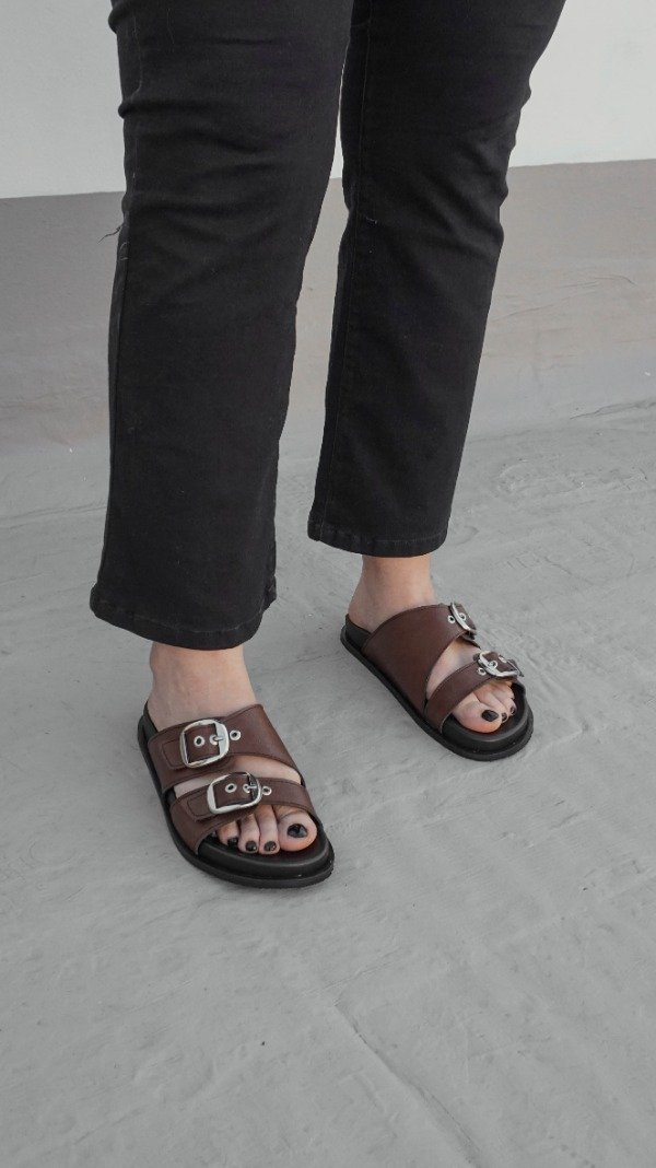 Producto - SANDALIAS  KOVA CHOCOLATE [vegan]