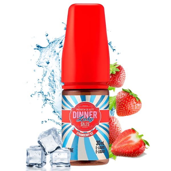 Producto - (NIC SALT) DINNER LADY SALT 50MG - STRAWBERRY ICE