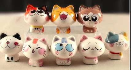 Producto - Gato suerte dibujos animados estilo