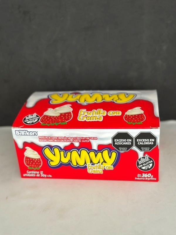 Producto - Yummy Frutillas Crema