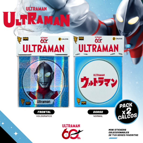 Producto - Stickers / ULTRAMAN Pack x2 / 5 cm
