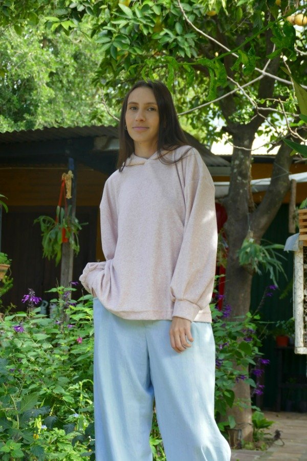 Producto - HOODIE AROMA ROSA