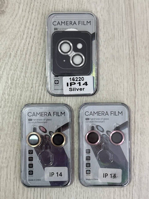 Producto - VIDRIO DE CÁMARA METALIZADO PARA IPHONE 14 / 14 PLUS