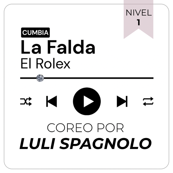 Producto - Clase de coreo 'LA FALDA' (exotic pole)
