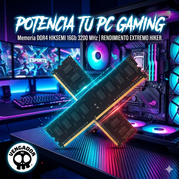 Producto - Memoria DDR4 HIKSEMI 16Gb 3200 MHz Hiker