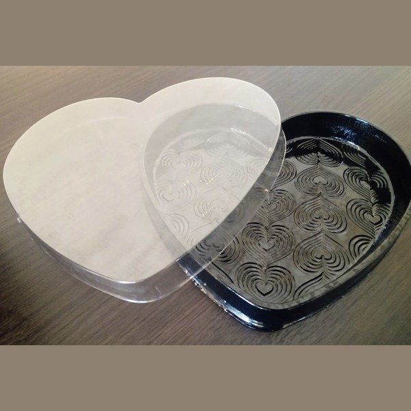 Producto - Caja corazon para bombones x6 unidades