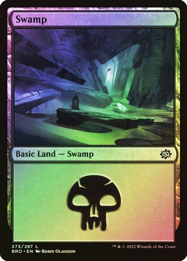 Producto - Swamp 273 Foil  The Brothers' War