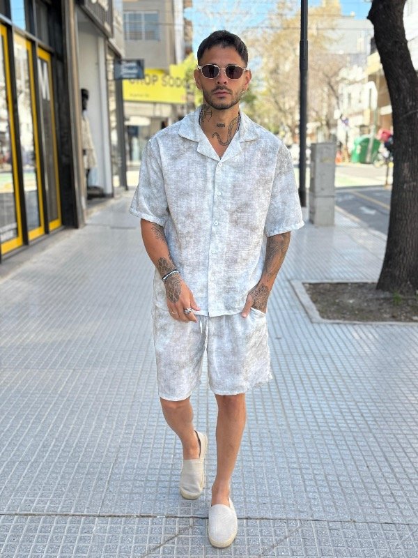 Producto - Conjunto de Lino White