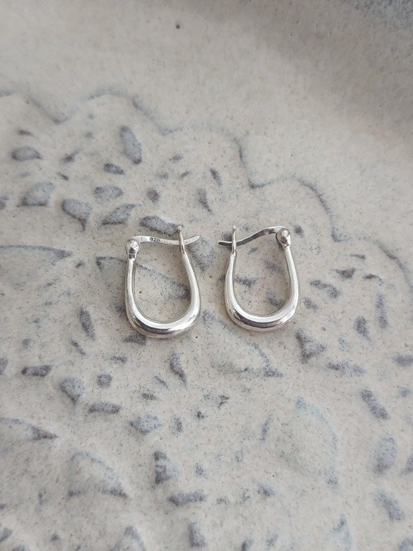 Producto - Argollas de plata 925 inflados