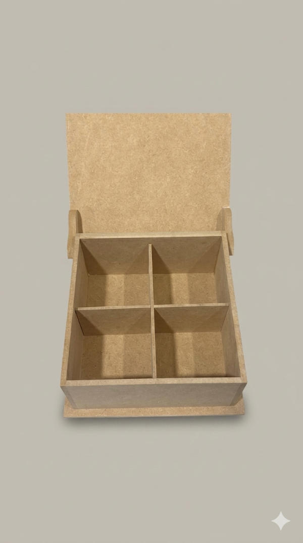 Producto - Caja de té 4 divisiones