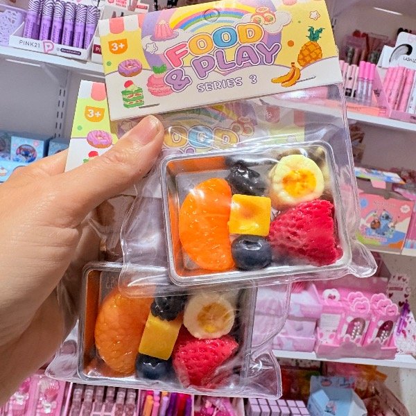 Producto - Squishie bandeja frutas