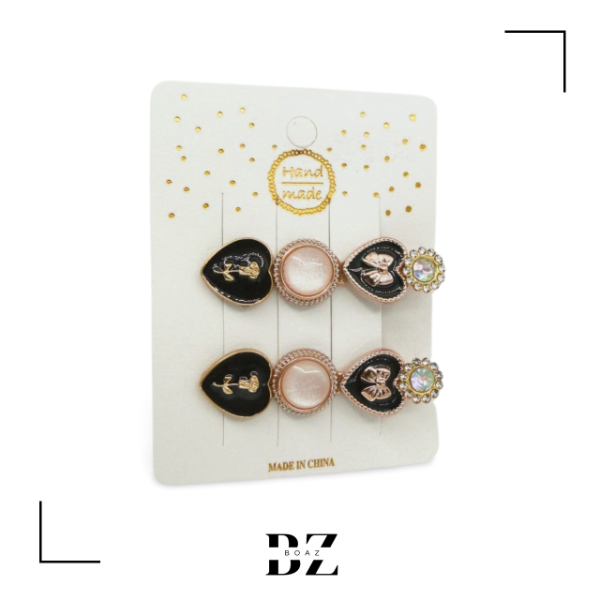 Producto - PICO DORADO C/APLIQUE X 2 PCS EN CARD - 1902-1