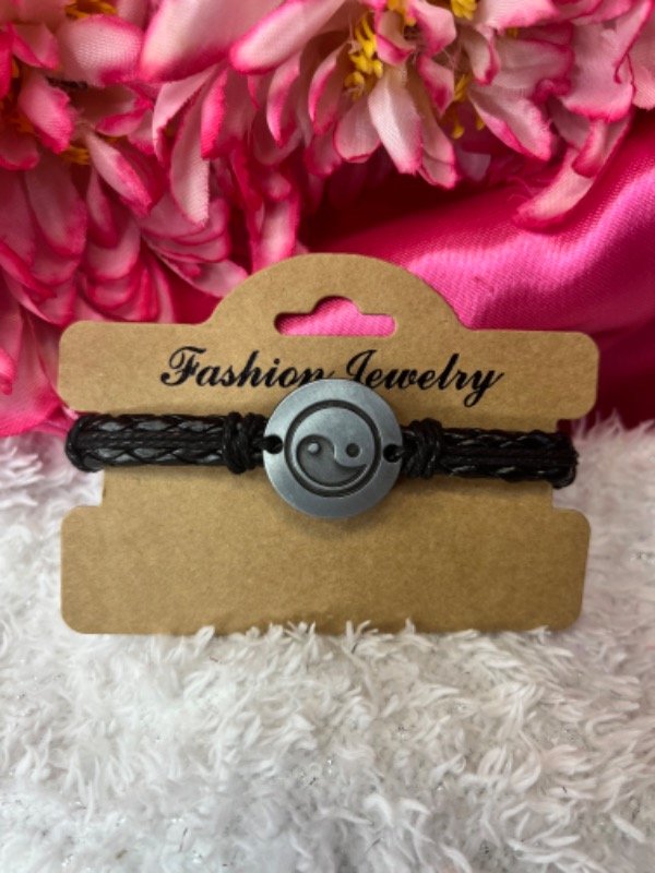 Producto - Pulsera de cuero negro simple-Diferentes modelos I - 3