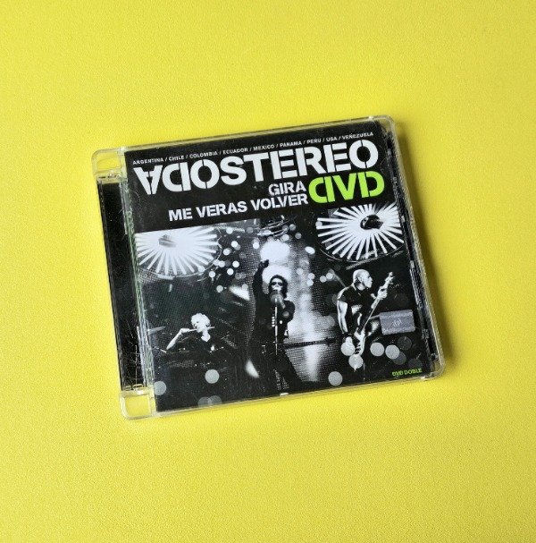 Producto - SODA STEREO ''Gira Me Verás Volver" (2 DVDs)
