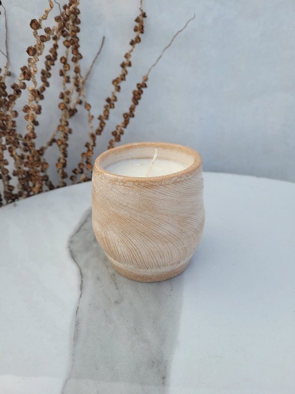 Producto - Vela Cuenco Rosé