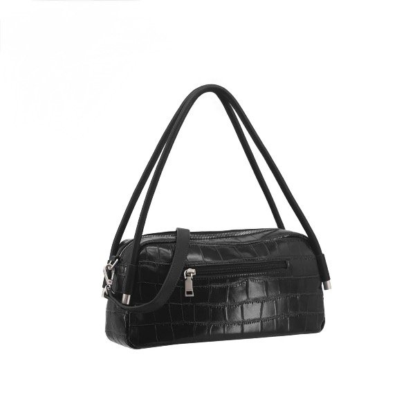 Producto - Cartera eco cuero Crocco Negra - 2
