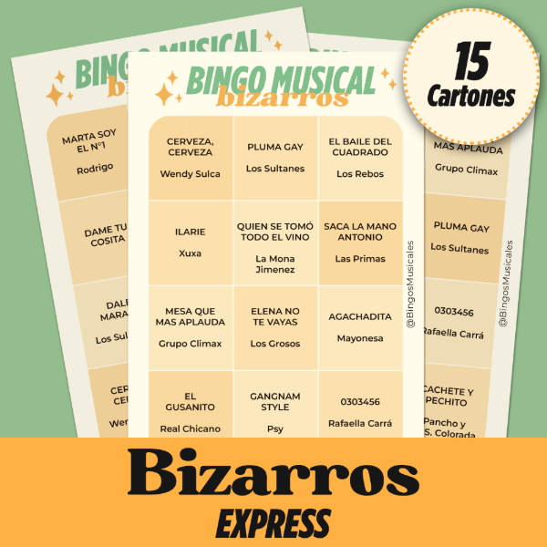 Producto - BIZARROS (Version Express - 15 Cartones)