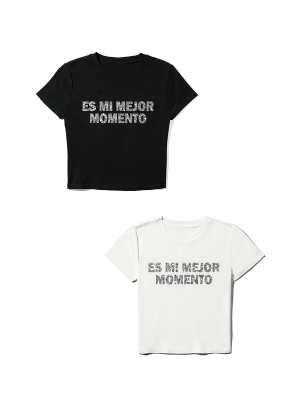 Producto - Baby Tee Mi mejor momento - Lali