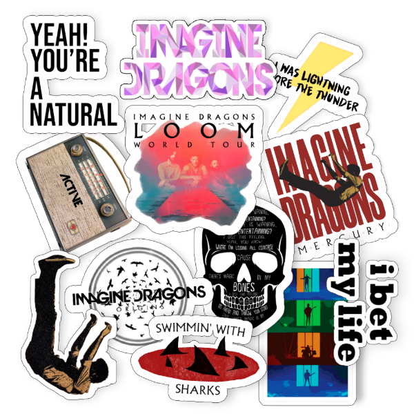 Producto - Stickers Imagine Dragons