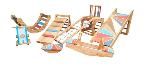 Producto - Plaza Montessori  10 Elementos (con Vespa)