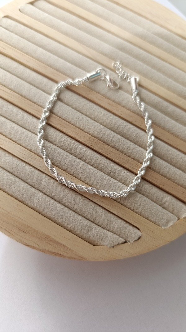 Producto - Pulsera en acero blanco