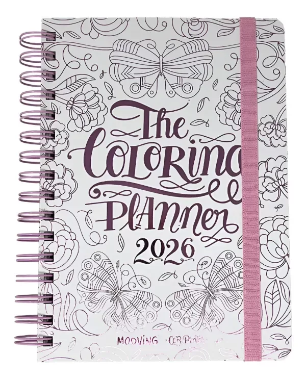 Producto - Agenda Coloring 15x21cm S/Vista -Mooving-