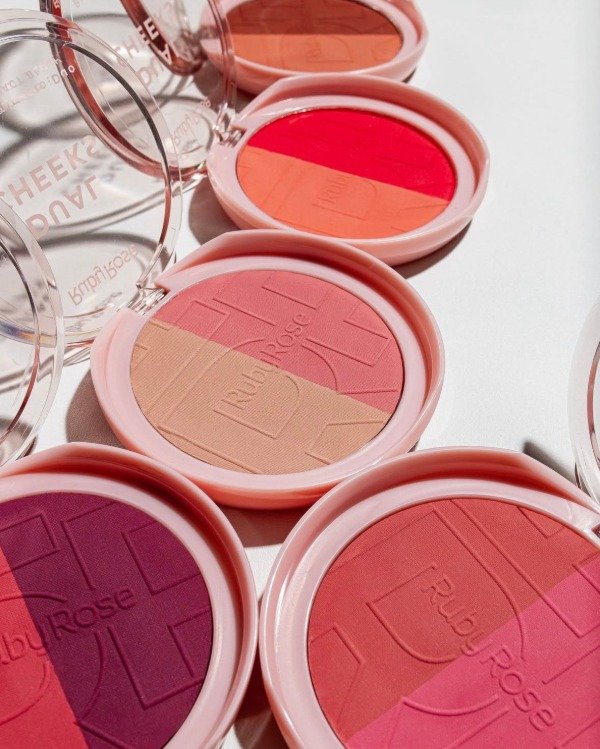 Producto - Rubor en polvo Dual Cheeks Ruby Rose