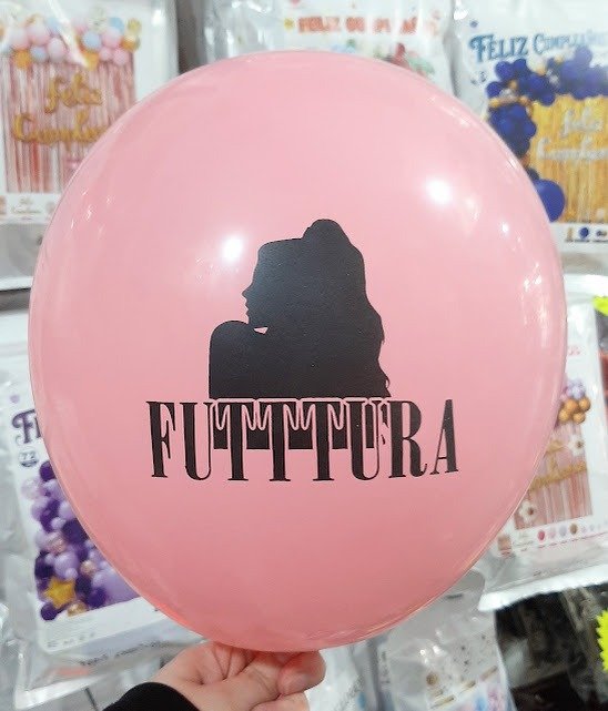 Producto - Globo Latex Estampados x 1un Tini Futttura - 0