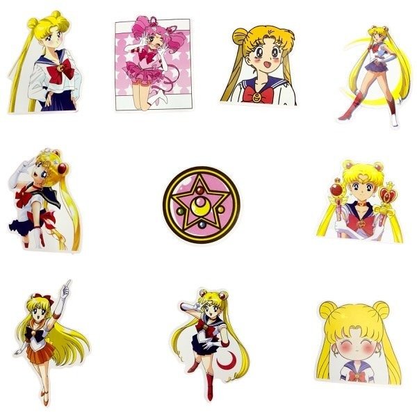 Producto - Stickers Sailor Moon Usagi Tsukino Pack x 52 unidades - 3