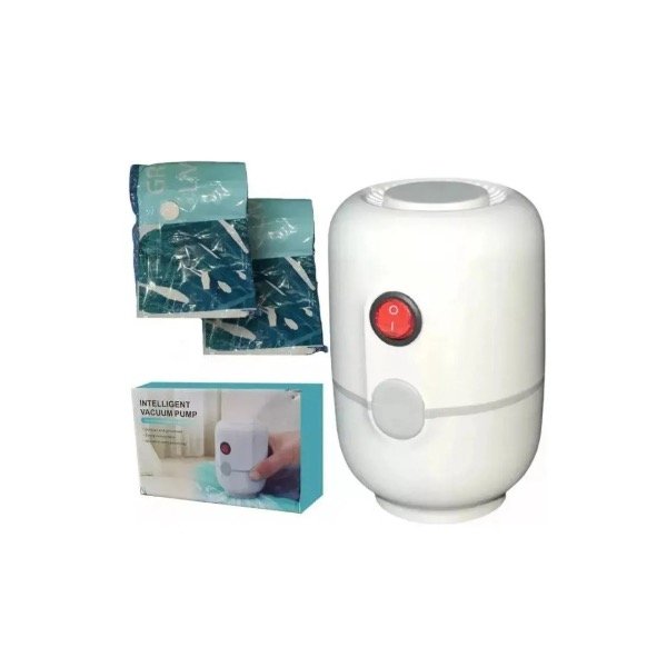 Producto - Bomba al vacío electrónica +  2 bolsas al vacío - 7