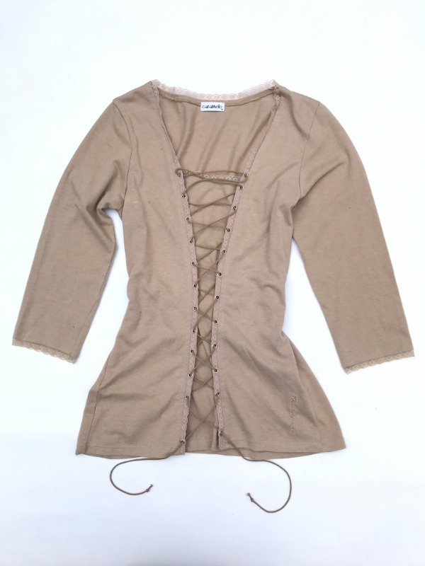 Producto - Corset top boho CARAMELO - 2