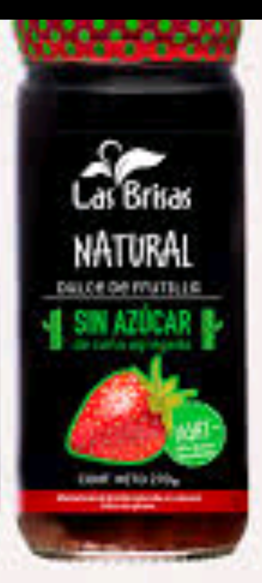 Producto - Las brisas mermelada frutilla s/azúcar x240g