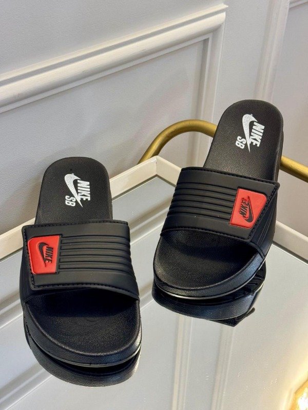 Producto - S12. Ojotas Nike abrojo Negro rojo  36/37 38/39