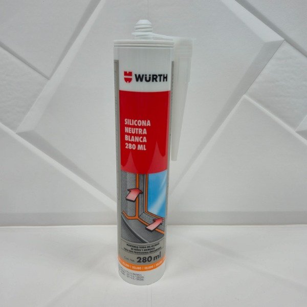 Producto - Silicona Neutra Blanca 280 ml - WURTH