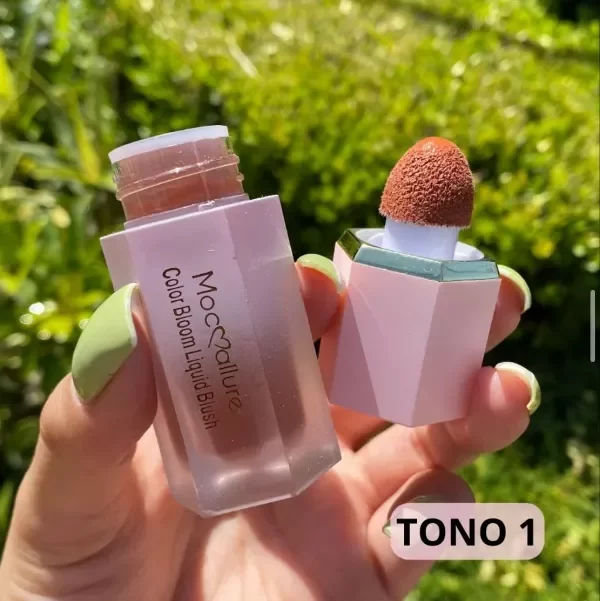 Producto - Rubor (Sombra Y Labial) Liquido Con Esponja - Estilo Coreano