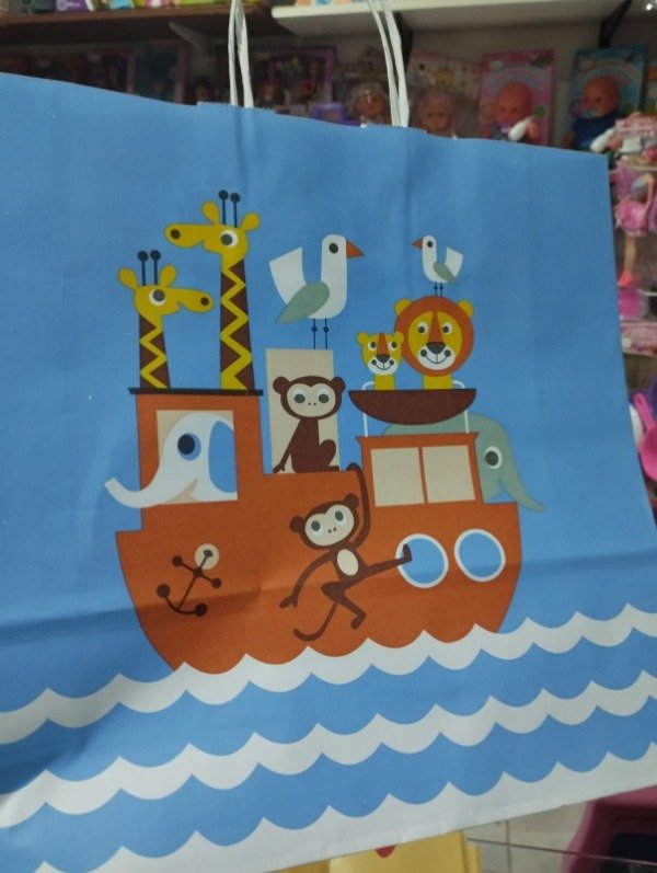 Producto - Bolsa de papel arca noe 32x10x30