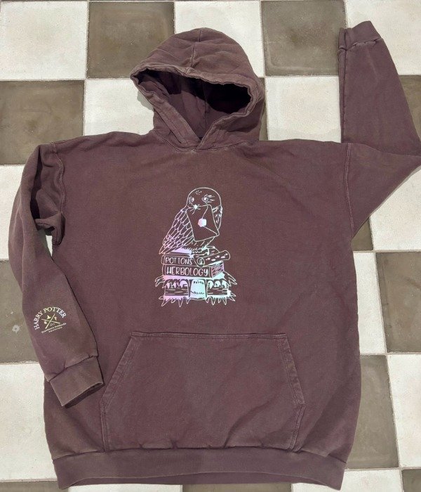 Producto - Canguro Oversize Frisa Acid Wash HEDWIG MARRON