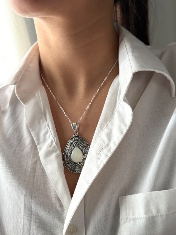 Producto - Collar bali gota nacar - 2