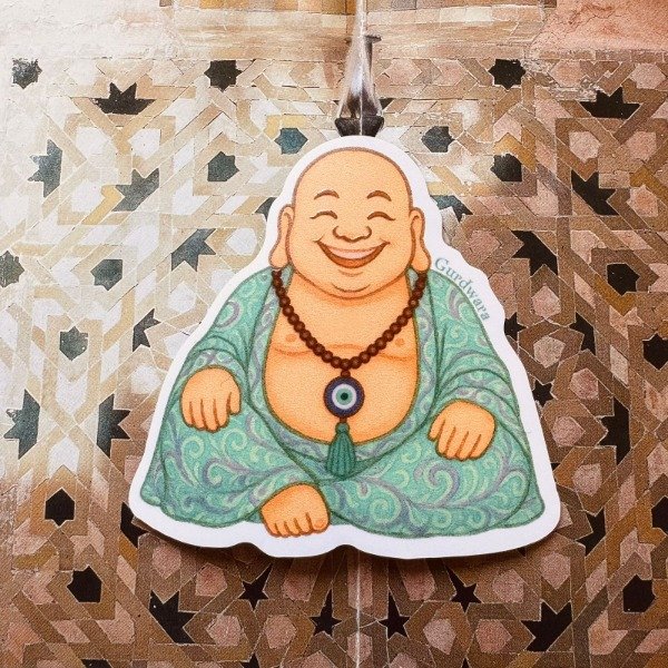 Producto - Sticker Mini Buddha Relieve