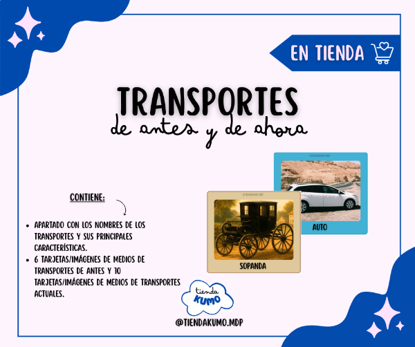 Producto - TRANSPORTES DE ANTES Y DE AHORA- PDF