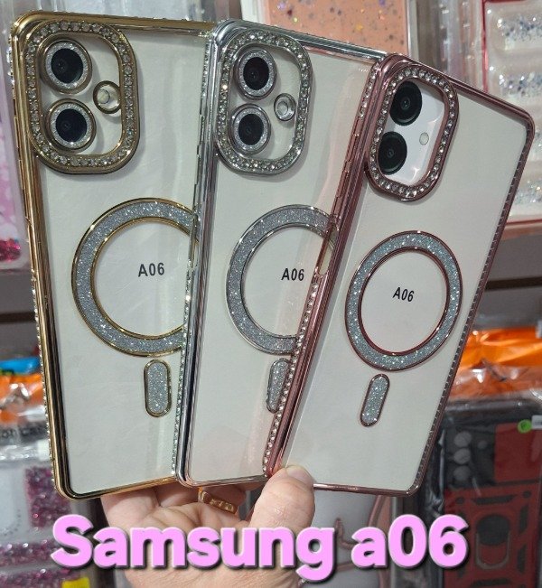 Producto - Fundas magsafe con strass. Samsung a06