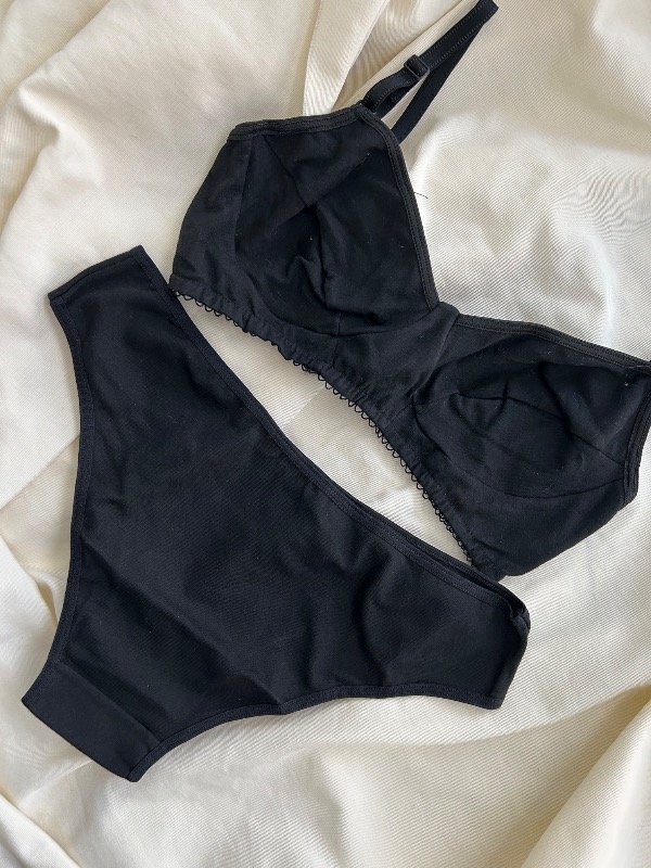 Producto - Conjunto Marina Negro ( talles especiales) - 1