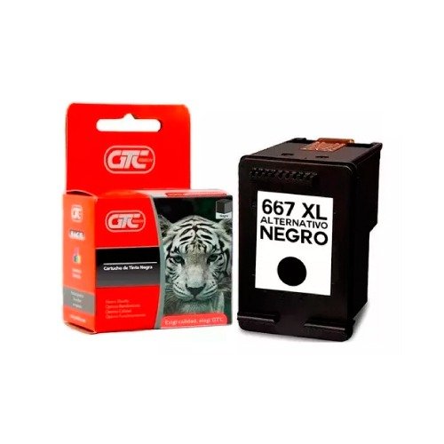 Producto - CARTUCHO 667XL GTC para hp 1275,2374,2375,2376,2775,2776