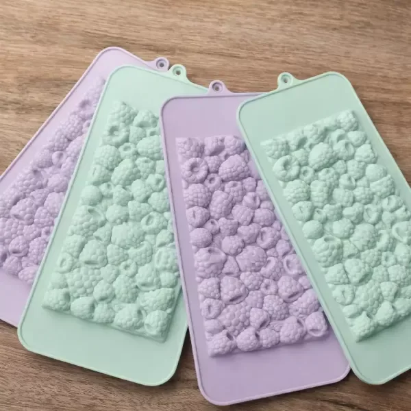 Producto - Molde silicona tableta choco frambuesas - 5