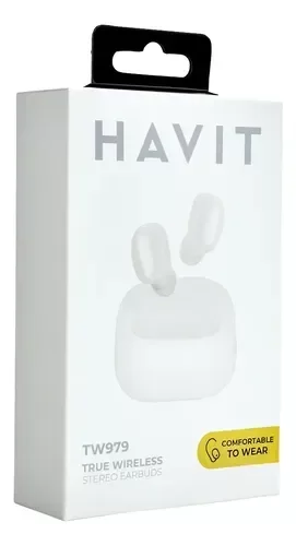 Producto - AURICULARES BT HAVIT TW979 HVTWS-TW979-WH