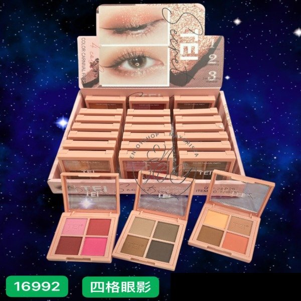 Producto - PALETA DE SOMBRAS OJO TEI 4 COLORES
