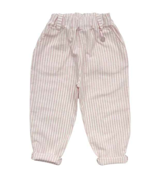 Producto - Pantalón MOM Asia Rayas Rosa