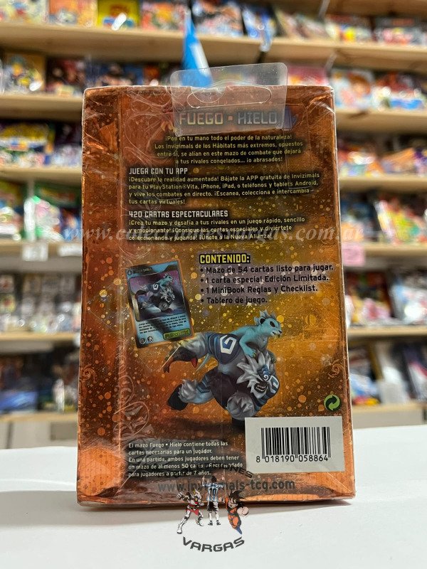 Producto - INVIZIMALS CAJA 54 CARTAS FUEGO HIELO - CARTAS - 3